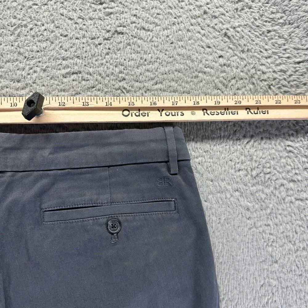 Banana Republic Pant Mens 34x32‎ Gray Cotton Chino Straight Leg Preppy Business